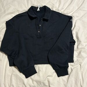 Alo Yoga Polo Henley Pullover